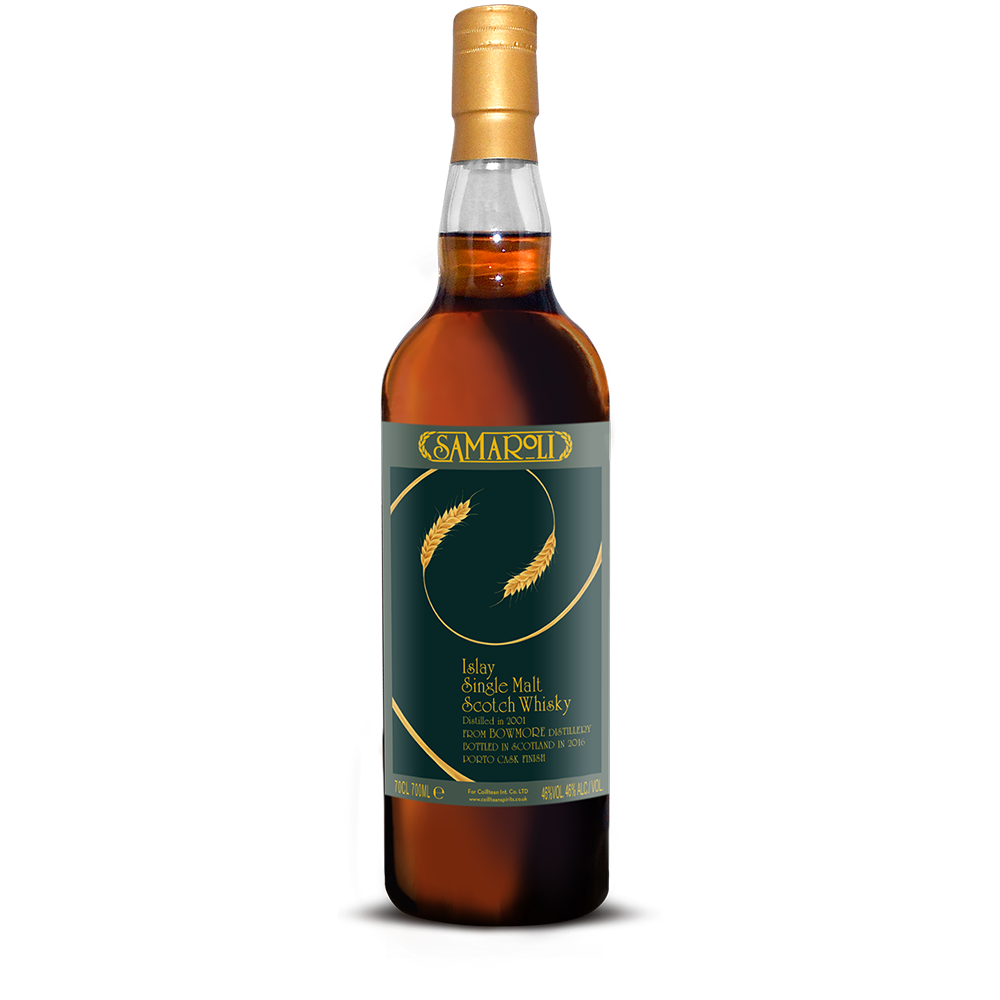 BOWMORE　１９７５　SAMAROLI　空き瓶 SAMAROLI 2001 BOWMORE ed. 2016 – Samaroli